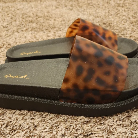 Qupid slide sandals - Picture 4 of 5